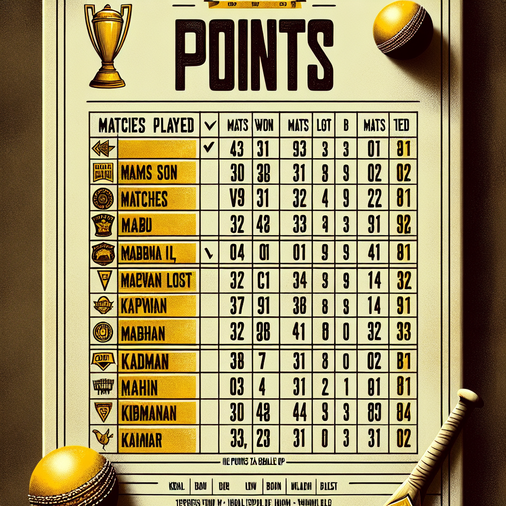 ipl t20 point