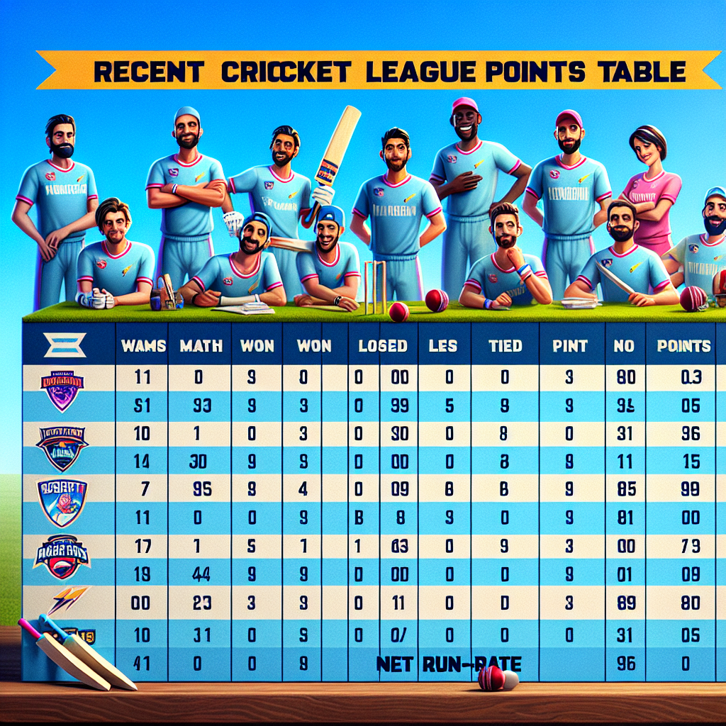 recent ipl points table